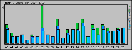 Hourly usage